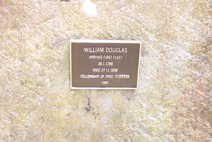 W. Douglas Plaque